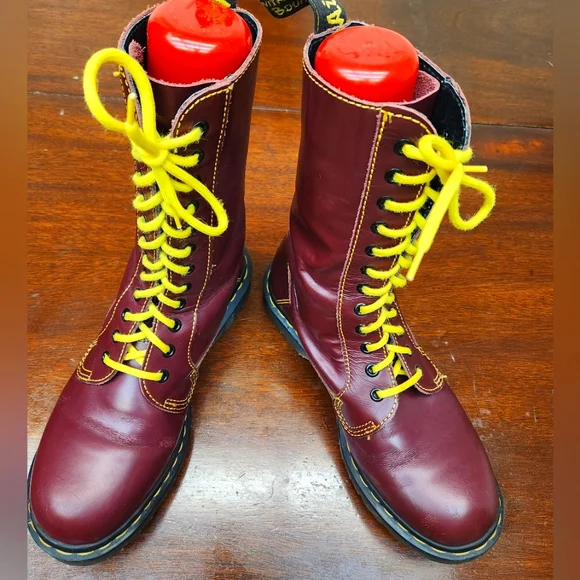 靴 Dr.Martens Maboe MJ UK5 Dr. Martens - 8065 in Black Smooth – gravitypope